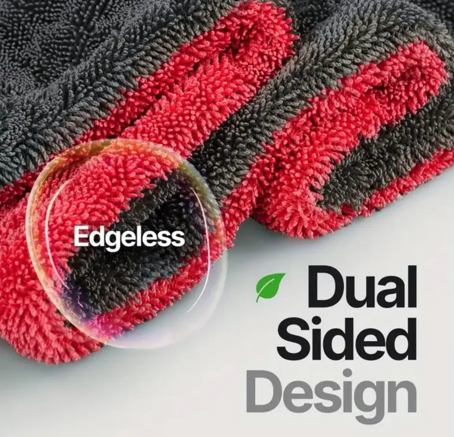 Set Prosop Auto Din Microfibra Twisted Loop