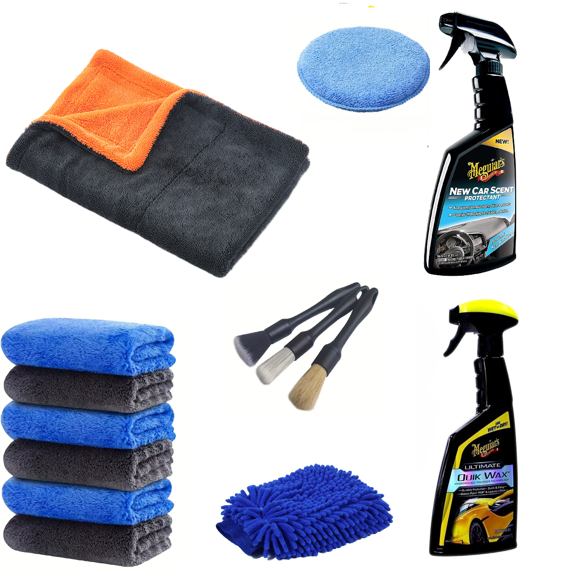 Kit Prosop Auto Microfibra Twisted Loop 90x60 cm 1200 GSM