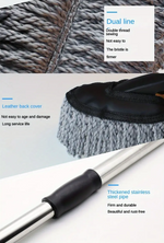 Prosop Uscare Auto Din Microfibra Premium Twisted Loop Gri, 90X60 cm, 1200 GSM + Prosp Microfibra Twisted Loop, 60x40 cm, 700 GSM, + Perie Microfibra Cu Maner Telscopic + Laveta Microfibra Fara Margini Cusute, 40x40 cm, 380 GSM + Pensula Nanofibre