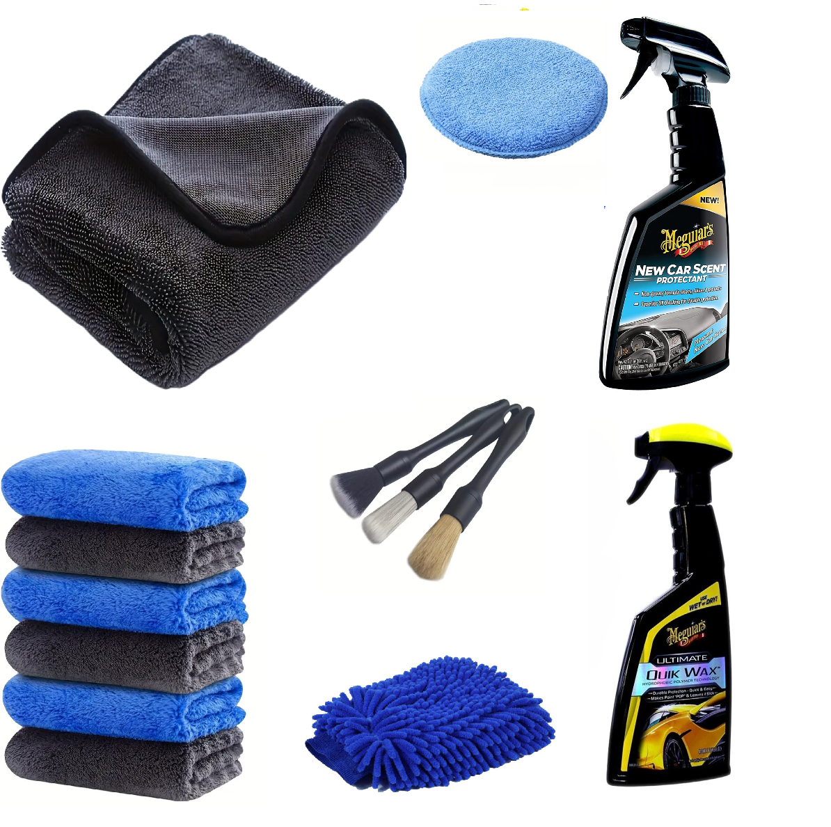 Kit Prosop Auto Microfibra Twisted Loop 90x60 cm 700 GSM