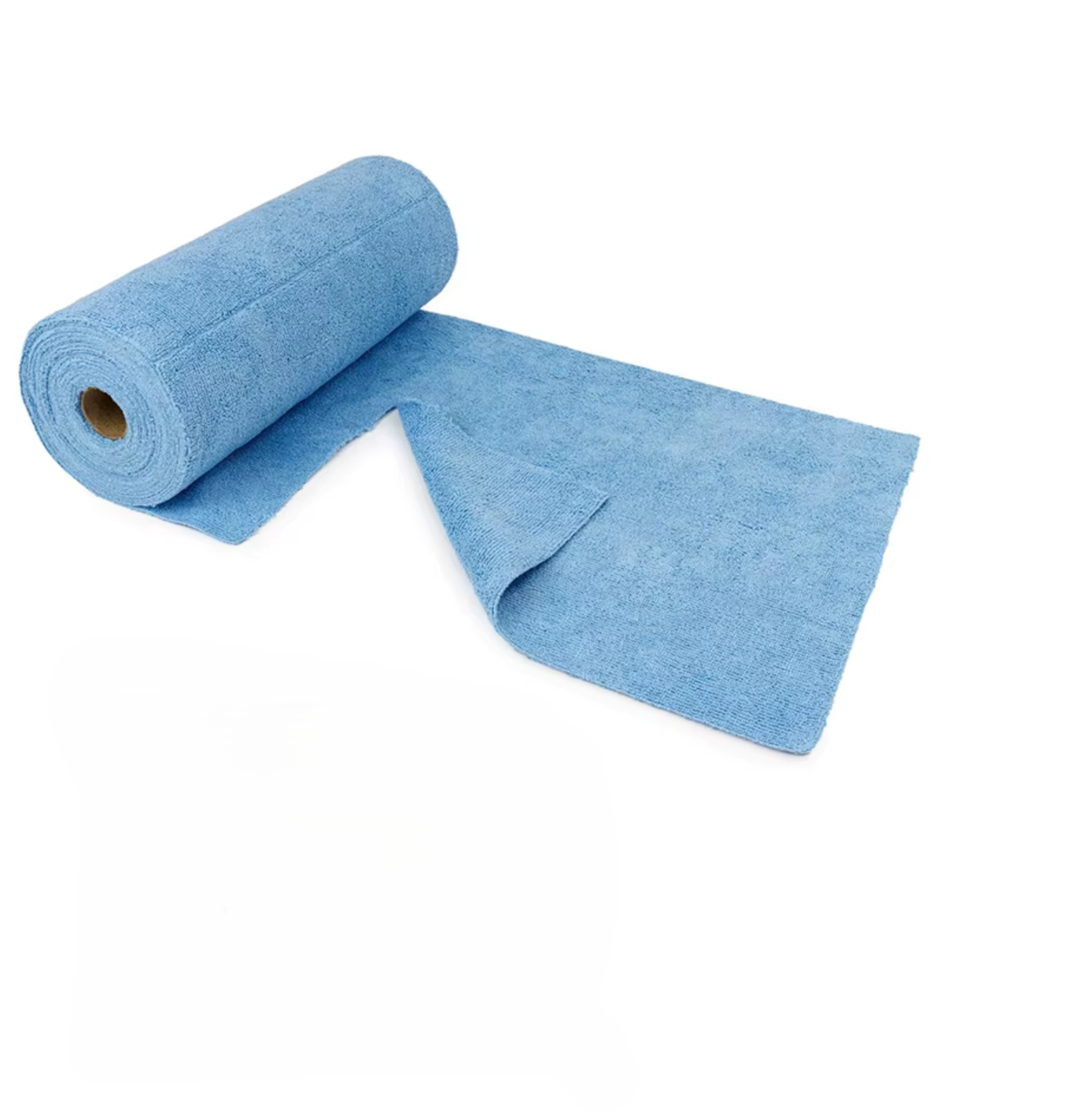 Rola Cu 50 Lavete Din Microfibra  200 GSM 30x30 cm Culoare Blue Sky