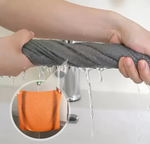 Rola Cu 50 Lavete Din Microfibra  200 GSM 30x30 cm Culoare Orange