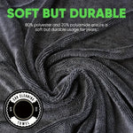 Prosop Uscare Auto Microfibra Premium Twisted Loop, 90x60 cm 600 GSM + Set De 3 Pensule Profesionale Cu Peri ( Soft, Medium, Hard ) + 3 Lavete Profesionale Din Microfibra, Culori, Galben, Maro, Albastru, Fara Cusaturi Pe Margini, 40x40 cm, 380 GSM