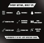 Prosop Microfibra Premium Rosu/Gri, Grosime 1200 GSM, Dimensiune 90X60 cm, + Doua Lavete Din Microfibra Fara Margini Cusute, Grosime 380 GSM, Dimensiune 40x40 cm + 5 Pensule din Burete + O pensula din Nanofibre