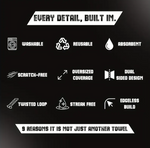 Prosop Auto Din Microfibra Premium Twisted Loop Portocaliu/Gri 1200 GSM 90x60 cm