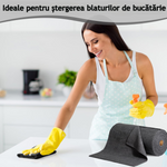 Rola Cu 50 Lavete Din Microfibra 200 GSM 30x30 cm