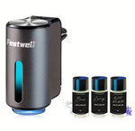 PACHET Difuzor Mini Gri Deschis + 3 Parfumuri