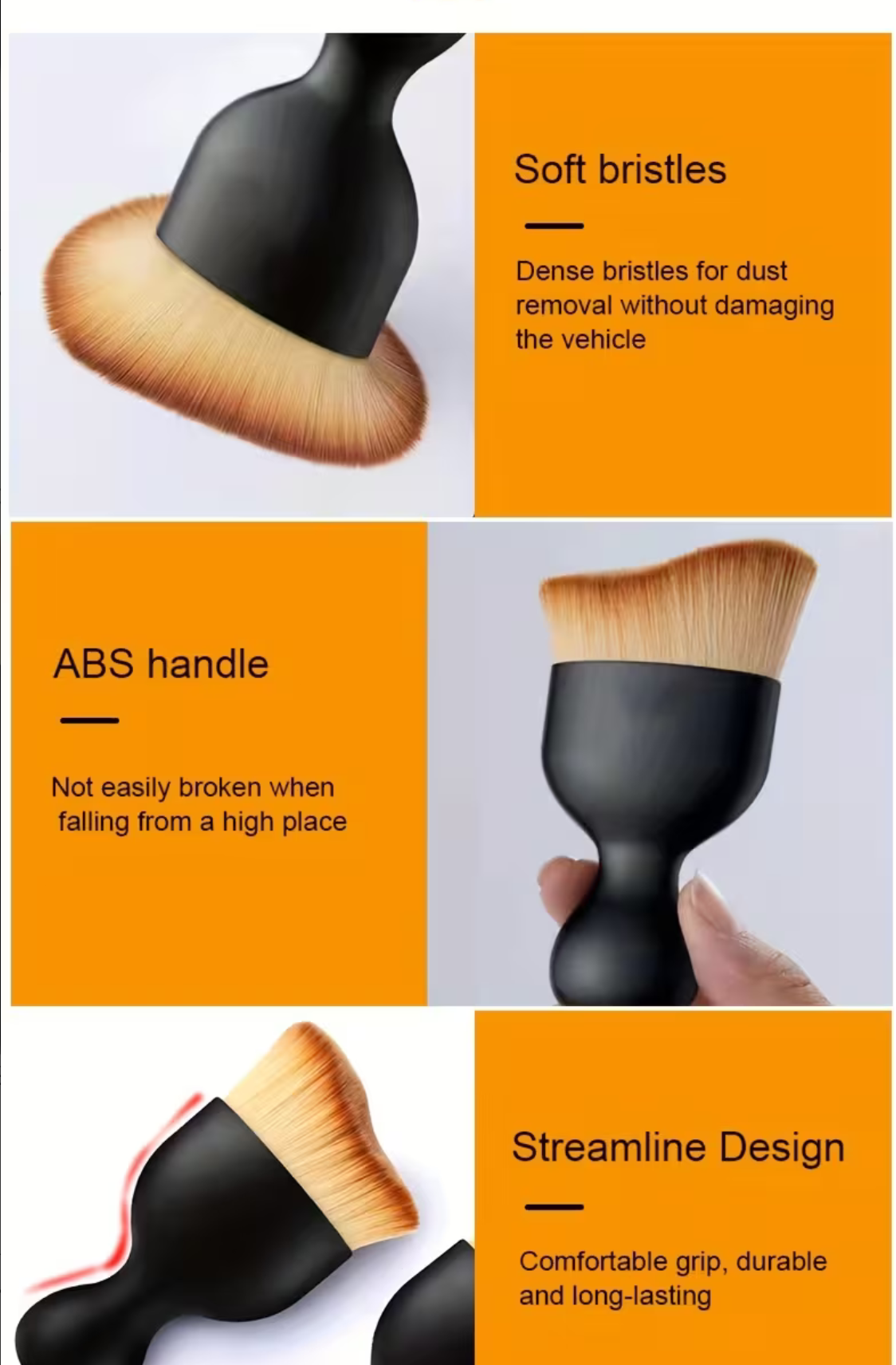 Pensula Cu Peri Din Nafibre