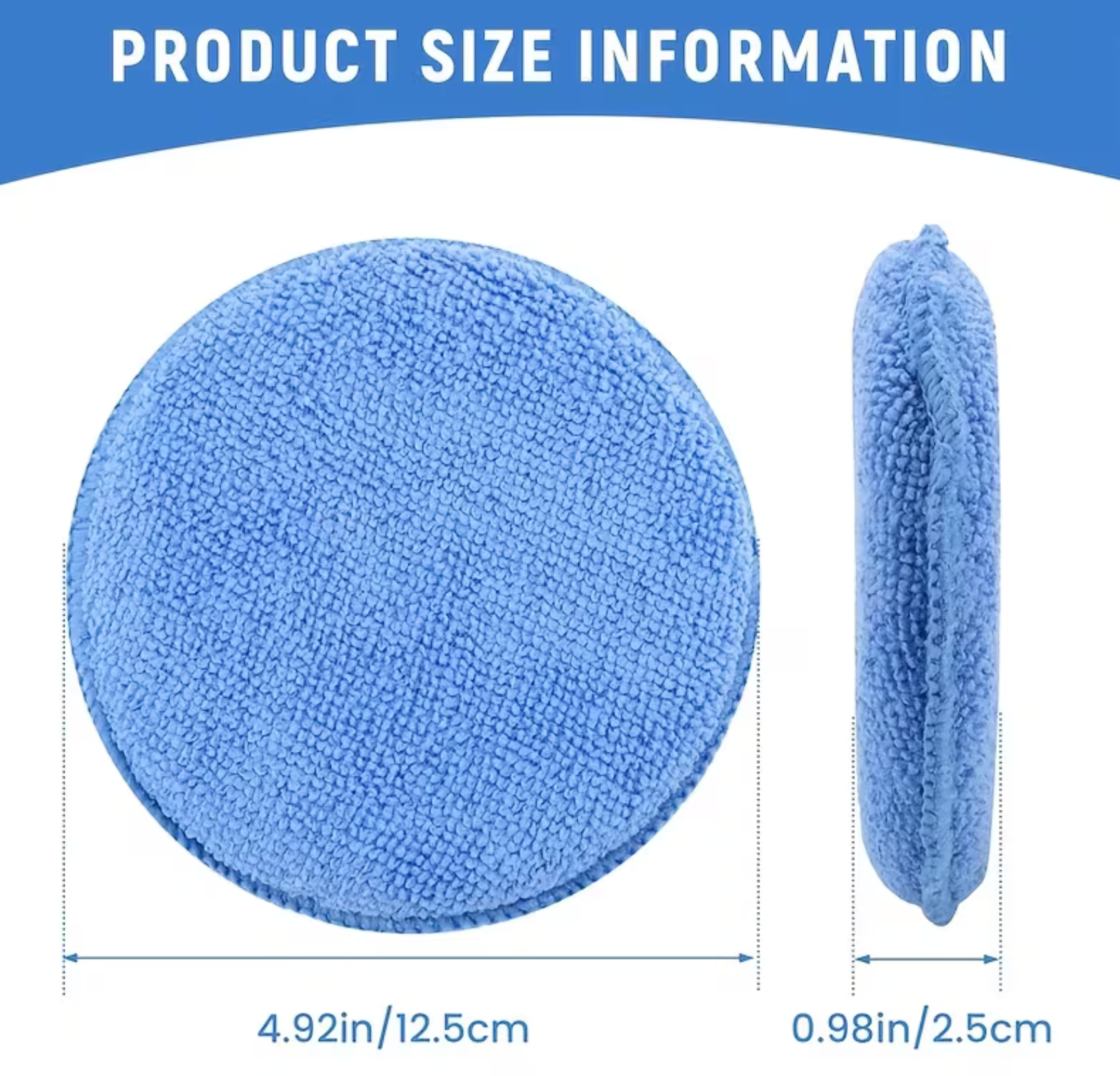 Burete Aplicator Auto Din Microfibra Pentru Dressing /  Ceara