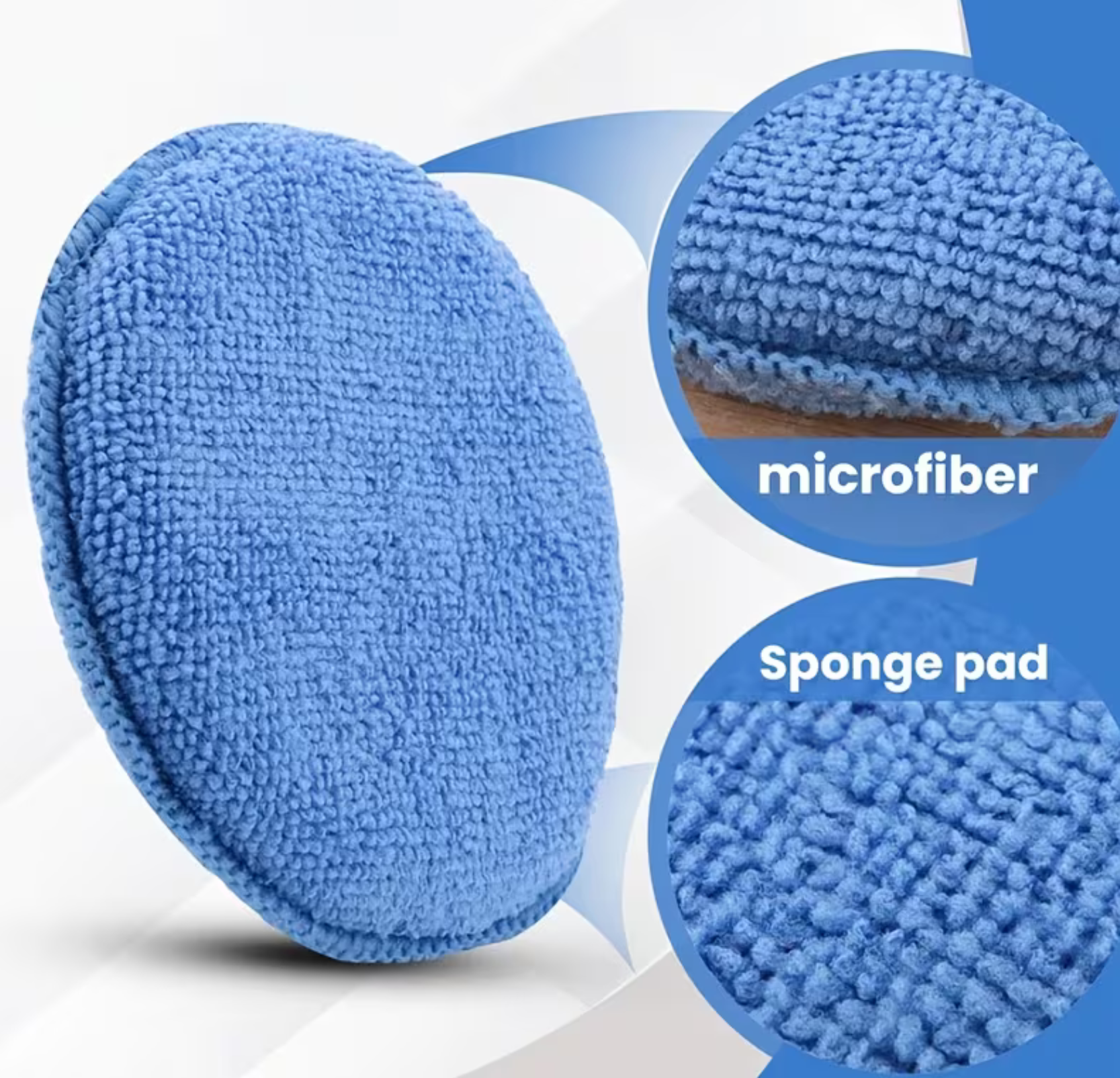 Burete Aplicator Auto Din Microfibra Pentru Dressing /  Ceara