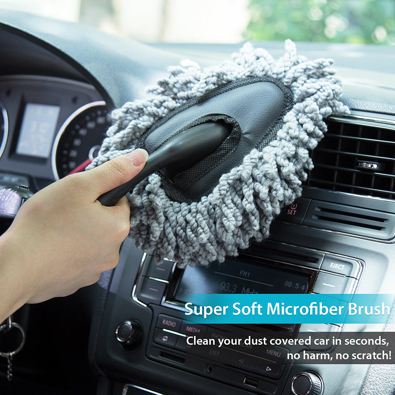 Perie Pentru Interior Auto Din Microfibra Premium