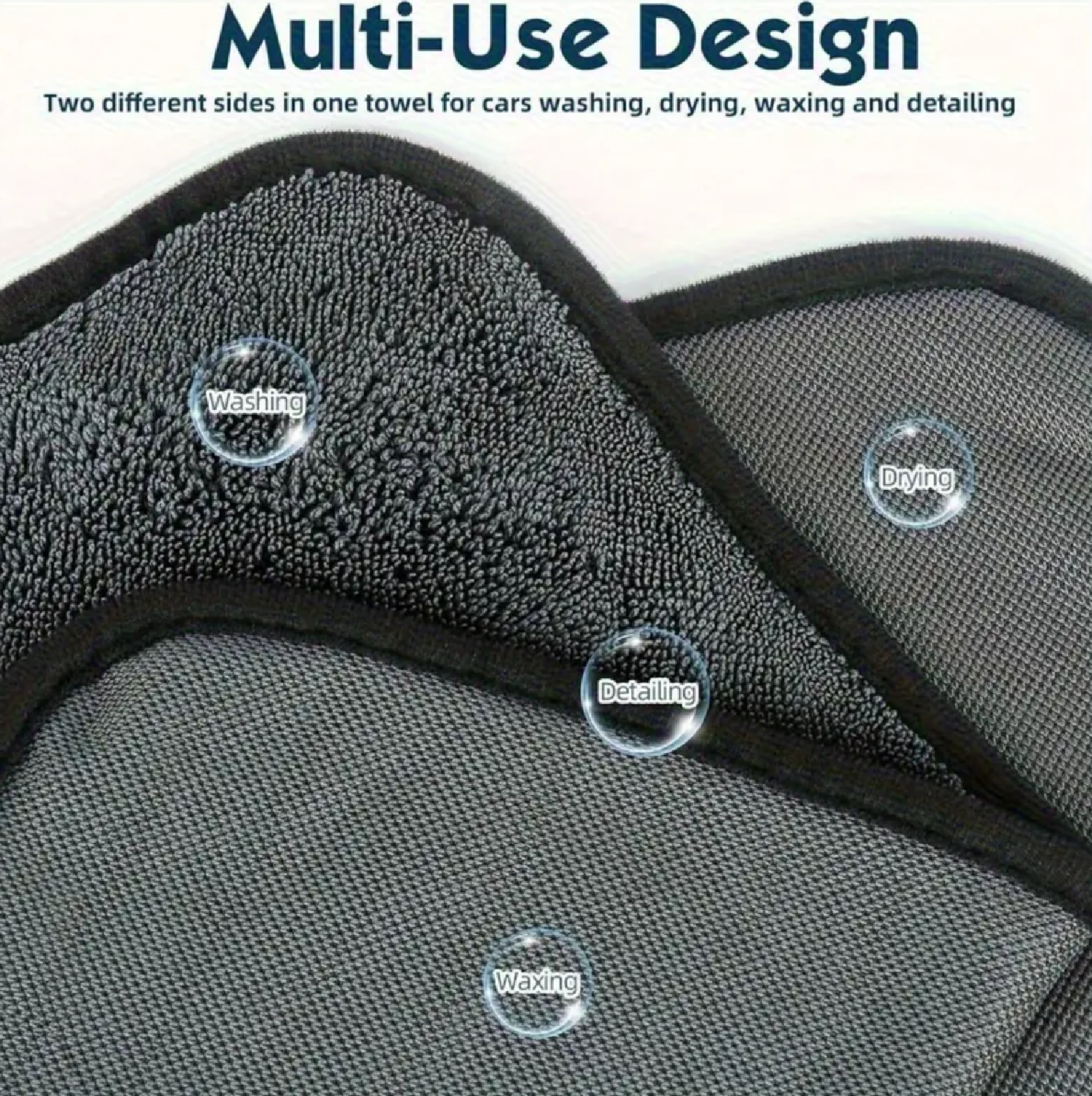 Prosop Auto Din Microfibra Premium Twisted Loop 700 GSM 90X60 cm