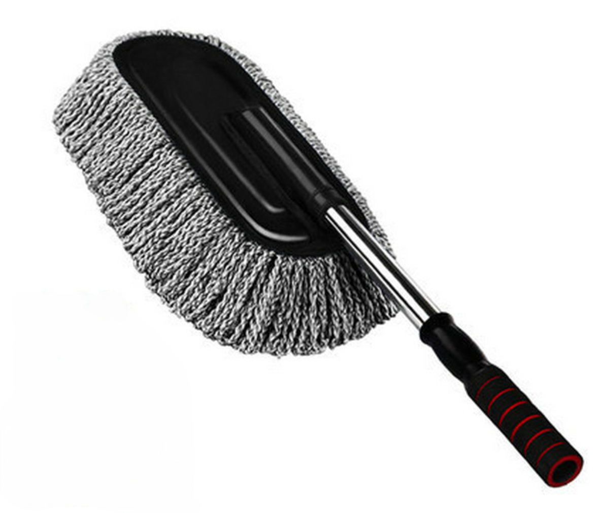 Perie Spalare Auto Din Microfibra Premium Cu Maner Telescopic Si Geanta Depozitare