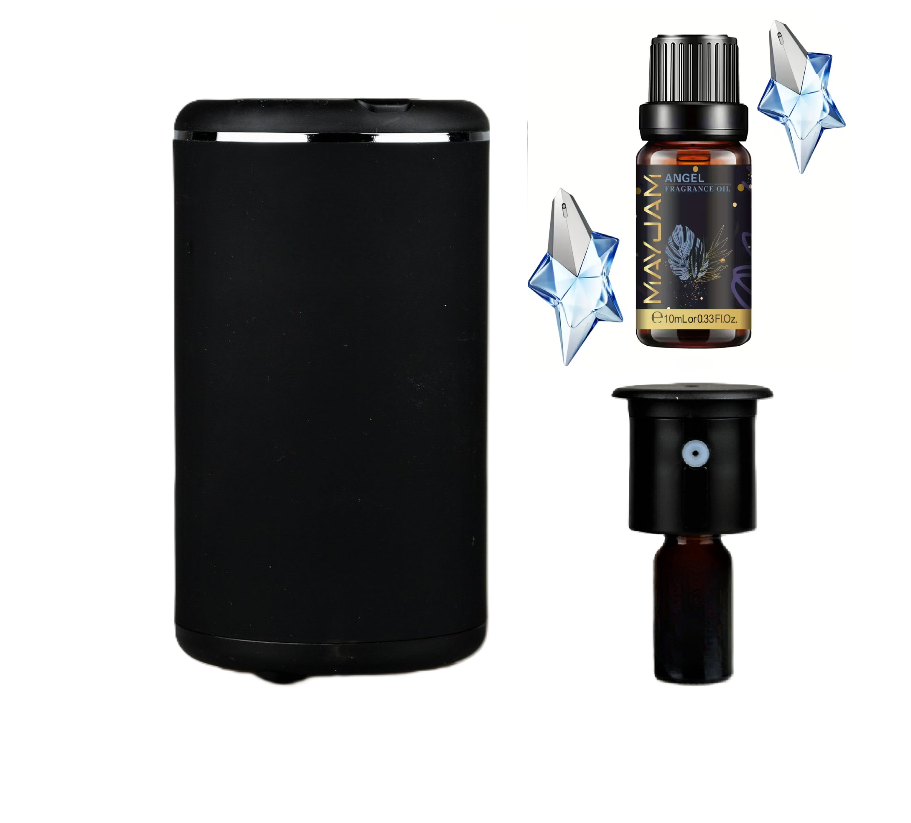 Aparat de odorizare/difuzor profesional de parfum pentru masina/casa cu acumulator (parfum inclus)