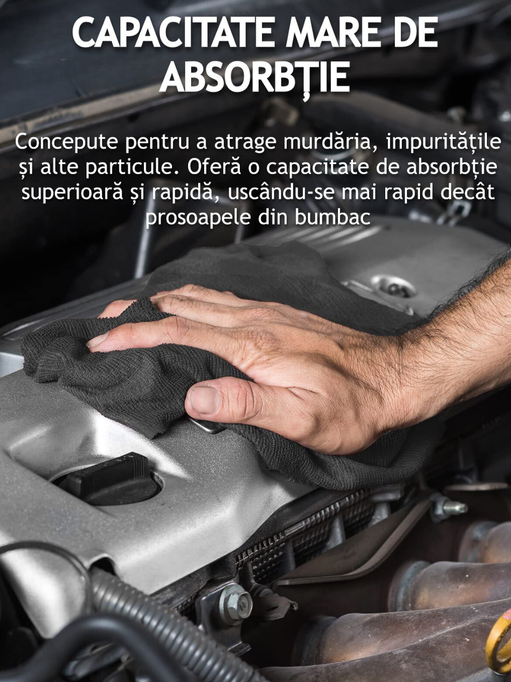 Rola Cu 50 Lavete Din Microfibra 200 GSM 30x30 cm