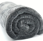 Prosop Auto Din Microfibra Premium Twisted Loop Gri 1200 GSM 90x60 cm