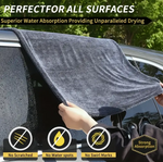 Prosop Auto Din Microfibra Premium Twisted Loop Gri 1200 GSM 90x60 cm