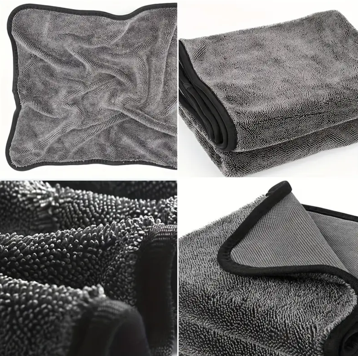 Prosop Auto Din Microfibra Premium Twisted Loop 700 GSM 60X40 cm