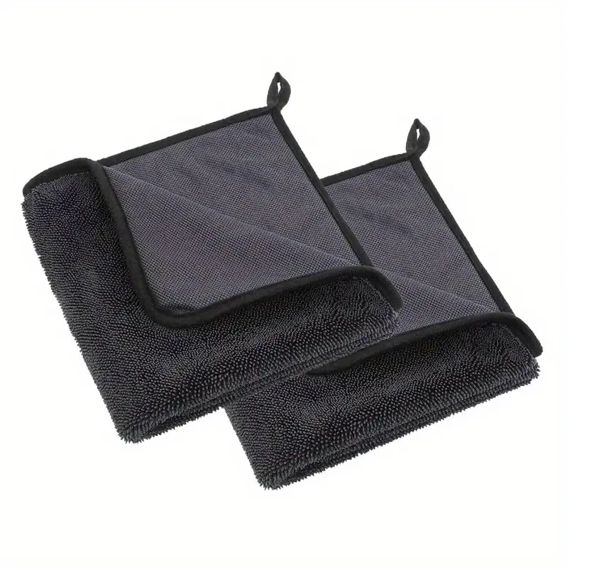 2  Prosoape Auto Din Microfibra Premium Twisted Loop 700 GSM 40X40 cm