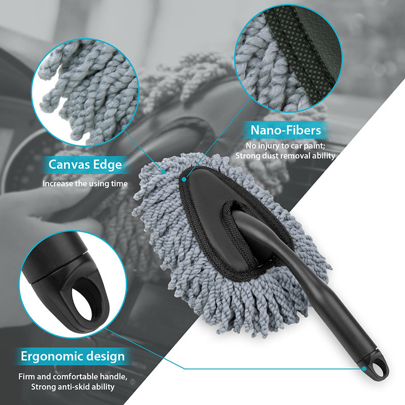 Perie Pentru Interior Auto Din Microfibra Premium